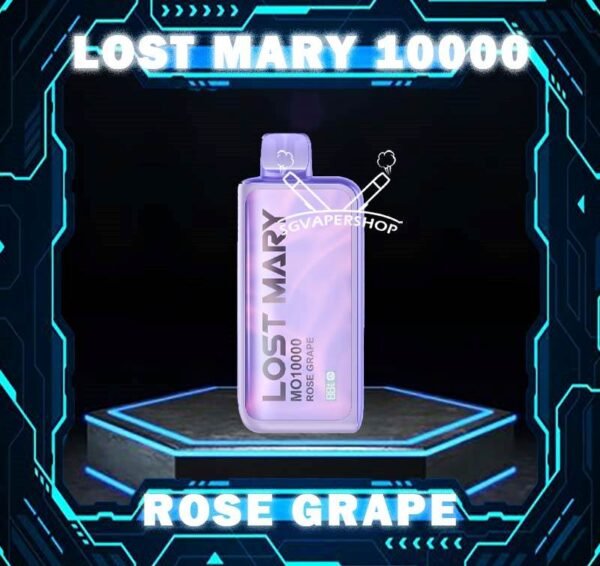 LOST MARY MO 10000 DISPOSABLE The Lost Mary MO 10000 Disposable Vape is a sophisticated and user-friendly vaping device designed for convenience and longevity.  It comes pre-filled with 17mL of e-liquid, ensuring a long-lasting vaping experience without the need for frequent refills. This vape contains a 5% salt nicotine concentration, providing a satisfying hit with each puff. Salt nicotine is known for its smoother throat hit compared to traditional nicotine. Specification : Puff : 10000 Puffs Volume : 17ML Flavour Charging : Rechargeable with Type C Coil : Mesh Coil Fully Charged Time : 20mins Nicotine Strength : 5% ⚠️LOST MARY MO10000 FLAVOUR LINE UP⚠️ Double Apple Strawberry Yakult Solero Lime Rose Grape Triple Mango Blueberry Banana Bubblegum Peach Plus Ice California Clear Lychee Cantaloupe Mango Orange Pineapple SG VAPE COD SAME DAY DELIVERY , CASH ON DELIVERY ONLY. TAKE BULK ORDER /MORE ORDER PLS CONTACT ME : SGVAPERSHOP VIEW OUR DAILY NEWS INFORMATION VAPE : TELEGRAM CHANNEL