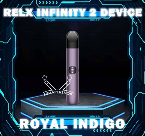 RELX INFINITY 2 DEVICE The RELX Infinity 2 vape device is the newest 2023 addition to the RELX family. As with the RELX Infinity and Essential, the Infinity 2 is a compact and lightweight pen-style device designed for both beginner and veteran vapers, but with some groundbreaking added features. Customize your vaping experience with 3 power modes! Vape your way with your choice of 3 vaping modes; Eco, Smooth and Boost, easily selectable by the push of a button with the RELX Infinity 2 and identifiable by the LED light color. Eco Mode Eco Mode runs on a reduced power setting of 5.5w. This setting gives you a lighter vaping experience with less output and also preserves battery life by up to 25% vs smooth mode! Smooth Mode Smooth Mode delivers the most similar vaping experience to the RELX infinity and RELX Essential. At a slightly higher 6.5w power output this gives you the familiar vaping experience you know and love with traditional RELX Products. Boost Mode Boost Mode runs on an enhanced power setting of 8w delivering instant satisfaction, maximum flavour & 15% more vapor output than smooth mode. Enhanced Battery Technology The RELX Infinity 2 comes with improved ultra fast charging. You can now charge a RELX device in less than 15 minutes; 130% faster than prior RELX infinity devices. In addition to quicker charging, the RELX Infinity 2 comes with an additional 14% battery capacity compared to the RELX Infinity. At 440 mAh, you'll have no problem being out on the go for a solid day. Specifications : Atomizer using Cotton/Ceramic Charging Duration 27min Battery Capacity 440mAh Charger Type USB Type C Battery Indicator Power Adjustable Power Mode : Green - Eco Mode Blue - Smooth Mode Purple - Boost Mode ⚠️RELX INFINITY 2 DEVICE COMPATIBLE POD WITH⚠️ RELX INFINITY POD ISHO INFINITY POD ZEUZ INFINITY POD LANA INFINITY POD ⚠️RELX INFINITY 2 DEVICE COLOR LINE UP⚠️ Blue Bay (Blue) Cherry Blossom (Pink) Dark Asteroid (Grey) Green Navy (Green) Obsidian Black (Black) Royal Indigo (Purple) SG VAPE COD SAME DAY DELIVERY , CASH ON DELIVERY ONLY. TAKE BULK ORDER /MORE ORDER PLS CONTACT ME : SGVAPERSHOP VIEW OUR DAILY NEWS INFORMATION VAPE : TELEGRAM CHANNEL