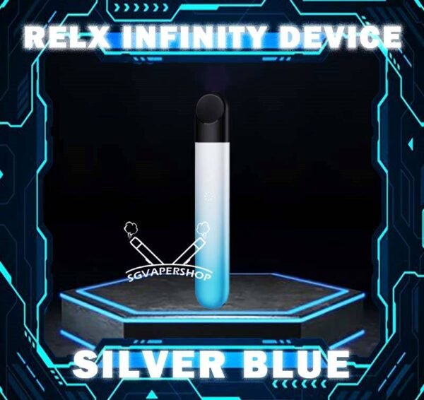 RELX INFINITY DEVICE The Newest addition to the RELX line up! With its innovative leak-resistant maze coil and SmartPace Vibration technology, introducing the RELX Infinity Vape Pod Device Kit! The RELX Infinity is jam packed with various features from its dual charging system and sleek ergonomic design. What sets the RELX Infinity apart? The Infinity optimizes the activation draw to be set at the perfect temperature providing you with rich vapor production and excellent flavor. The device features haptic vibration feedback when you insert the pre-filled pod. Hate Leaky Pods? RELX Infinity pods are leak resistant due to its new maze coil design. The coil features 11 structural layers that prevent internal leaks and condensation for a more secure vaping experience. Supports the new RELX Infinity Portable Charging Cases offering up to 2 and a half extra days of charge with it's 1000maH of battery life. Charging case sold separately. The battery features 380mAH for long lasting everyday usage and a massive 1.9mL capacity for its pre-filled nicotine salt e-juice pods that lasts approximately 650 puffs. pods come in a wide range of flavors to choose from. Specifications : Built-in Battery 380mAh Fast Charging with Type-C Cable SuperSmooth Technology Automatic (Draw activated) Magnetic Pod Connection Portable Charge Case – Sold Separately E-Liquid Capacity: 2ml ⚠️RELX INFINITY DEVICE COMPATIBLE POD WITH⚠️ RELX INFINITY POD ISHO INFINITY POD ZEUZ INFINITY POD LANA INFINITY POD ⚠️RELX INFINITY DEVICE COLOR LINE UP⚠️ Black Red Green Silver Gold Deep Blue Silver Blue Sky Blush SG VAPE COD SAME DAY DELIVERY , CASH ON DELIVERY ONLY. TAKE BULK ORDER /MORE ORDER PLS CONTACT ME : SGVAPERSHOP VIEW OUR DAILY NEWS INFORMATION VAPE : TELEGRAM CHANNEL