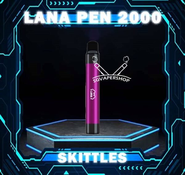 LANA PEN 2000 DISPOSABLE The LANA PEN 2000 DISPOSABLE has a fashionable appearance. It uses a stainless steel tube as a carrier and wraps a layer of transparent glass. Lana always pays attention to the user's comfort and brings customers the ultimate holding experience. The Lana pen is equipped with a high-quality filter cotton core, and the newly developed fog Chemical technology, intelligent temperature control chip, the cigarette holder adopts ergonomic design, which fits most people's lips and creates a natural smoking experience. The Lana pen does not need to be charged repeatedly and can be thrown away after use. The built-in battery capacity of 1000mAh, 6ml of cigarette The oil reserve ensures that users can finish each Lana pen, and each Lana pen can pump 2000puffs on average. Lana pays attention to the use experience of each customer and continuously improves the product, only to bring better products to customers. Specifition : Nicotine : 3.5% E-Liquid : 6ml Capacity : 6ml Non-Rechargeable ⚠️LANA PEN 2000 DISPOSABLE FLAVOUR LINE UP⚠️ Sour Apple Berry Blast Cold Coke Grape Ice Lush Ice Lychee Ice Mango Milkshake Mineral Water Mixed Fruit Passion Fruit Sweet Peach Skittles Strawberry Milk Strawberry Watermelon Tie Guan Yin Lemon Tart Cantaloupe Super Mint SG VAPE COD SAME DAY DELIVERY , CASH ON DELIVERY ONLY. TAKE BULK ORDER /MORE ORDER PLS CONTACT ME : SGVAPERSHOP VIEW OUR DAILY NEWS INFORMATION VAPE : TELEGRAM CHANNEL