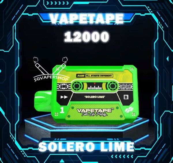 VAPETAPE 12000 DISPOSABLE - VAPE SINGAPORE The Vapetape 12000 Disposable is upgraded device from 8000 puffs. This Product is From ASDF Company also , The Vape tape 12k improve the volume, battery capacity and come with 20 +Plus new flavours. Vape tape 12000 remains classic cassette design which is comfortably in the hand , and the mouthpiece that is shaped to enhance the vaping experience. Discover out signature Double Mango flavor, alongside popular options like Infinity Pod Honeydew Watermelon, Sour Bubblegum , Solero Lime , Watermelon Peach, Gummy Bear, and Strawberry Lemon Tart. For those craving extra sweetness, you can also enjoy Ice Lemon Tea or Red Slurpee flavors. Specification : Nicotine 50mg (5%) Approx. 12000 puffs Mesh Coil Rechargeable Battery Charging Port: Type-C ⚠️VAPETAPE 12000 FLAVOUR LINE UP⚠️ Double Mango Mango Grape Mango Lychee Strawberry Lychee Lychee Blackcurrant Grape Blackcurrant Honeydew Watermelon Pineapple Orange Kiwi Passion Fruit Guava Peach Mixed Berries Lemon Cola Blackcurrant Yakult Gummy Bear Solero Lime Sour Bubblegum Banana Custard Strawberry Lemon Tart Honeydew Blackcurrant Ice Lemon Tea Red Slurpee Grape Bubblegum Yakult Watermelon Peach Peach Lychee SG VAPE COD SAME DAY DELIVERY , CASH ON DELIVERY ONLY. TAKE BULK ORDER /MORE ORDER PLS CONTACT ME : SGVAPERSHOP VIEW OUR DAILY NEWS INFORMATION VAPE : TELEGRAM CHANNEL