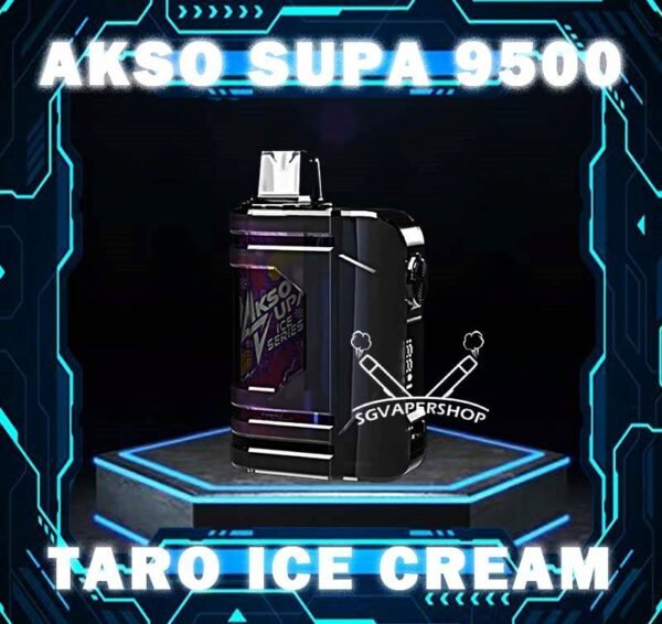 AKSO SUPA 9500 DISPOSABLE AKSO SUPA 9500 disposable are one of the smash-market vape in Malaysia. They pack a rechargeable battery and come prefilled with a whopping 9.5ml of liquid together with an indicator special for battery and liquid level. This allows you to vape longer on a single disposable and makes the AKSO SUPA a great option for traveling, extended road trips, or even just day-to-day use. Each AKSO SUPA disposable will last for 9500 puffs. Each AKSO SUPA delivers a great flavoring, a satisfying draw and the indicator; three fastors that make for a great disposable. They feel really good in the hand as the rounded it ergonomic to hold vape with. The AKSO SUPA is available more Flavour for you to choose. Adjustable Airflow Some of the AKSO product comes with airflow adjustable, same goes with AKSO SUPA. The function for your satisfying your daily vape. 9500 Puffs Number of puff can long last more than 1 week with a great usage of a pad. Battery & Liquid Indicator The great function of the indicator to alert you the power of battery and the liquid level in the pod. 9.5ml The high amount of liquid with a great consistency taste since the first puff. Specification : Up to 9500 Puffs under specific conditions. Type C Rechargeable Smart Screen Indicator for Battery & E-liquid Safety Child Lock Button Adjustable Airflow Booster Button ⚠️AKSO SUPA 9500 FLAVOUR LINE UP⚠️ Apple Asam Boi Blackberry Ice Blackcurrant Yakult Creamy Milk Grape Ice Ice Cream Cake Green Grape Lychee Longan Super Ice Mint Taro Ice Cream Mango Yakult Nutty Tobacco Rootbeer Solero Strawberry Vanilla Donut Vanilla Latte Watermelon Ice Yakult Melony Gum Strawberry Gum Guava Asam Mango Ice Get Akso Disposable Collection Now . SG VAPE COD SAME DAY DELIVERY , CASH ON DELIVERY ONLY. TAKE BULK ORDER /MORE ORDER PLS CONTACT ME : SGVAPERSHOP VIEW OUR DAILY NEWS INFORMATION VAPE : TELEGRAM CHANNEL