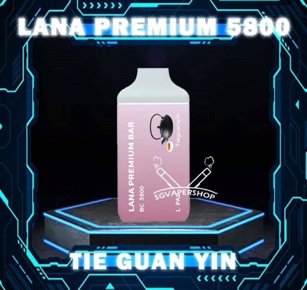 LANA PREMIUM BAR 5800 DISPOSABLE Lana Premium Bar 5800 Disposable Vape is a fantastic choice for anyone looking for a convenient and reliable vaping experience. The kit comes in a compact and light weight design, making it easy to carry with you wherever you go. The device provides up to 5800 puffs, which is more than enough to last for several days of vaping. Additionally, the device is rechargeable, which means that you don’t have to worry about running out of power when you need it most. Another advantage of the Lana Premium Bar 5800  is its ease of use. The device is draw-activated, which means that you simply inhale to activate the device. This makes it ideal for those who are new to vaping or simply prefer a more straightforward experience. Specifition :  Puff : 5800 Puffs Nicotine : 3% Capacity : 13ml Battery : 650mAh Charging : Rechargable with Type C ⚠️LANA PREMIUM BAR 5800 DISPOSABLE FLAVOUR LINE UP⚠️ Apple Grape Banana Ice Champagne Apple Coke Cool Double Mint Golden Armour (Chrysanthemum) Grape Grape Gum Honey Grape Honeydew Lemonade Tea Longjing Tea Lychee Mango Peach Milk Froth Love Coffee Passion Fruit Peach Peach Oolong Tea Pineapple Rootbeer Sprite Lemon Strawberry Banana Strawberry Grape Strawberry Milk Strawberry Watermelon Taste Of The Sea (Sea Salt Lemon) Thai Mango Tie Guan Yin Watermelon Watermelon Lychee Yogurt Yummy Yam SG VAPE COD SAME DAY DELIVERY , CASH ON DELIVERY ONLY. TAKE BULK ORDER /MORE ORDER PLS CONTACT ME : SGVAPERSHOP VIEW OUR DAILY NEWS INFORMATION VAPE : TELEGRAM CHANNEL