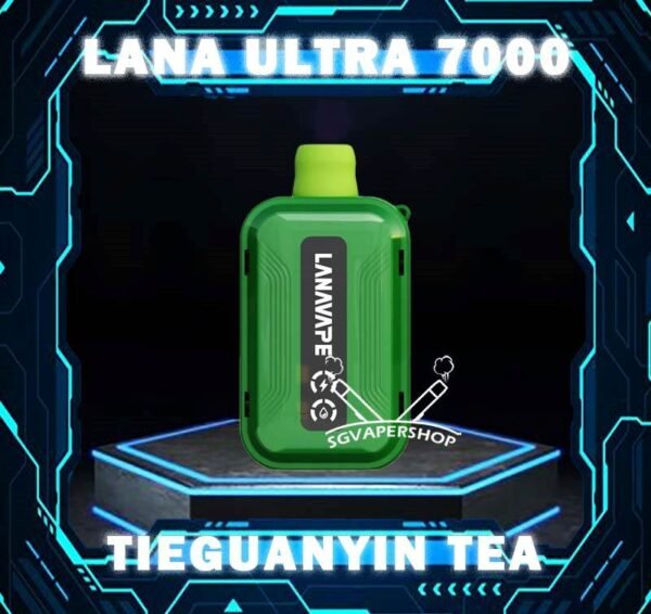 LANA ULTRA 7000 DISPOSABLE The LANA Ultra 7000 Puffs disposable vape is a vaporizer that contains 3% nicotine. This disposable device is designed to provide users with the best quality vapor possible, making it an excellent choice for those who enjoy nicotine. This device was specifically created to offer a superior experience for nicotine enthusiasts and can enhance your buzz for a significant amount of time. lt's featured an intelligent LED display shows the battery life and eliquid indicator. The battery life is shown in a percentage. The e-Liquid indicator is shown as a waterdrop let with lines in it. It is with mesh coil. These devices use a heating element that has mesh material, creating a larger surface area for the e-liquid to contact and heat up evenly. The more lines in the droplet, the higher the juice amount is. It is the perfect choice for vapers looking for a high-quality, long-lasting, and convenient vape. With its impressive 10ML capacity and 550mAh battery, this device is designed to last fordays, delivering up to 7000 puffs per device. The LANA Ultra 7000 Puffs disposable vape with strong flavors that outlast the competition. Specifition :  Nicotine 30mg (3%) Approx. 7000 puffs Capacity 10ml Rechargeable Battery 550mAh Charging Port: Type-C ⚠️LANA ULTRA 7000 DISPOSABLE FLAVOUR LINE UP⚠️ Chilled Watermelon Cool Lychee Cool Sarsi Double Mint Dongding Oolong Tea Grape Ribena Honey Grape Jasmine Longjing Tea Lemon Cola Lemon Grapefruit Mango Yakult Mixed Berries Mung Bean Ice Peach Oolong Sea Salt Lemon Super Passion Fruit Strawberry Kiwi Strawberry Watermelon Tieguanyin Tea Ultra Freeze SG VAPE COD SAME DAY DELIVERY , CASH ON DELIVERY ONLY. TAKE BULK ORDER /MORE ORDER PLS CONTACT ME : SGVAPERSHOP VIEW OUR DAILY NEWS INFORMATION VAPE : TELEGRAM CHANNEL