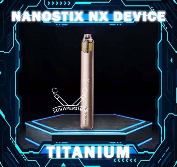 NANOSTIX NX V3 DEVICE Nanostix Nx v3 device featuring load and go NanoPOD (V2), minus the harmful tar and chemicals of cigarettes’ that offers a healthier, more economical alternative to smoking. The device is lightweight and made of stainless-steel casing. Designed without the mess of refill tanks. Simply insert the NanoPOD juice cartridge into the device and you’re ready to vape right away. NanoSTIX device is powered with LED power indicator, micro-USB with 0.35V – 2.25V. There are 6 colors for NanoSTIX NX device: Designed without the mess of refill tanks. Simply insert the NanoPOD Neo juice cartridge into the device and you’re ready to vape right away. NanoSTIX Neo device is powered with LED power indicator, USB Type-C fast charging and now with better air flow. Features: Stainless Steel Body Built-in Battery 300mAh LED Power Indicator Resistance: 2.0ohm Package Included: 1x NanoSTIX NX Device 1x Type-C Cable Compatible Pod: NanoSTIX Neo V2 Pod ⚠️NANOSTIX NX (V3) DEVICE COLOR LINE UP⚠️ Army (Green) Tuxedo (Black) Denim (Purple) Titanium (Gold) Brass (Brown) Petra (Rose) *NANOSTIX V3 DEVICE ONLY COMPATIBLE WITH NANOSIX V2 POD SG VAPE COD SAME DAY DELIVERY , CASH ON DELIVERY ONLY. TAKE BULK ORDER /MORE ORDER PLS CONTACT ME : SGVAPERSHOP VIEW OUR DAILY NEWS INFORMATION VAPE : TELEGRAM CHANNEL