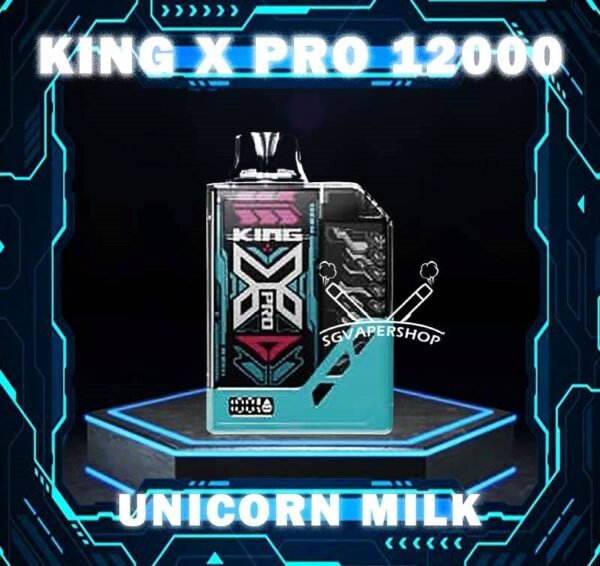 KING X PRO 12000 DISPOSABLE The King X Pro 12000 Disposable device is suitable for both novice and experienced vapers. Its long battery life means that you can enjoy longer sessions without having to worry about having to recharge. With the King X's wide selection of expertly made e-liquid alternatives, you may lose yourself in a world of flavour. Every flavour profile, from juicy fruits to rich sweets, has been carefully crafted. Specification : Nicotine 50mg (5%) Approx. 12000 puffs Child-Lock Safety Booster Button Rechargeable Battery Charging Port: Type-C ⚠️KING X PRO 12000 FLAVOUR LINE UP⚠️ Fresh Watermelon Juice Guava Grape Lychee Berries Mix Mango Guava Watermelon Peanut Oreo Cookie Rootbeer Solero Ice Cream Strawberry Cheesecake Unicorn Milk Watermelon Candy Blackcurrant Honeydew Strawberry Mango Strawberry Watermelon Watermelon Mango Ice Coffee Hazelnut Peanut Butter Choco Peanut Corn Pancake Lemon Drop Sparkling Apple Punch Strawberry Pine Melon SG VAPE COD SAME DAY DELIVERY , CASH ON DELIVERY ONLY. TAKE BULK ORDER /MORE ORDER PLS CONTACT ME : SGVAPERSHOP VIEW OUR DAILY NEWS INFORMATION VAPE : TELEGRAM CHANNEL