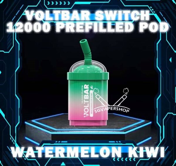 VOLTBAR SWITCH 12000 DISPOSABLE POD VOLTBAR SWITCH 12000 Puffs Disposable has the ultimate prefilled pod kit with 18 flavors, mesmerizing RGB lights, and incredible 12,000 puffs. Experience seamless performance, easy portability, and a visually stunning vaping experience. It include 1 cartridge and 1 device, providing everything you need to get started. When the cartridge is finish, simply replace it with a new cartridge, reusing the existing battery to save costs. Specification : Nicotine : 50mg (5%) Approx. 12000 puffs Rechargeable Battery Charging Port: Type-C ⚠️VOLTBAR SWITCH 12000 CARTRIDGE POD FLAVOUR LINE UP⚠️ Mango Watermelon Mint Chewing Gum Strawberry Grape Grape Bubblegum Strawberry Yakult Strawberry Ice Watermelon Kiwi Strawberry Apple Watermelon Lychee Blackcurrant Melon Hawaiian Mango Honeydew Mango Kiwi Passion Yakult Ribena Watermelon Bubblegum Watermelon Ice Yakult Original Mix Fruit Strawberry Cream Peppermint Peach Mango Vanilla Tobacco Cream Tobacco Blackcurrant Honeydew Blackcurrant Lychee Cappuccino Double Grape Energy Drink Emerald Slush (Honeydew) Grape Yakult Green Gala Slush (Green Apple) Golden Slush (Mango) Gummy Dreams Hazelnut Coffee Honey Crystal Ice (Menthol Ice) Honeydew Bubblegum Honeydew Ice Cream Java Chip (Chocolate Coffee) Lychee Longan Mango Bubblegum Mango Vanilla Mango Yakult Nescafe Gold Pink Guava Red Slush (Strawberry) Rootbeer Ribena Yakult Sakura Grape Solero Lime Sour Apple Sour Bubblegum Strawberry Blackcurrant Strawberry Bubblegum Strawberry Ice Cream Strawberry Vanilla Strawberry Watermelon Taro Yam Tropical Sunrise (Pineapple) Zesty Slush (Lemon) *This Product only for Cartridge Pod , If want Battery with Pod collect here. SG VAPE COD SAME DAY DELIVERY , CASH ON DELIVERY ONLY. TAKE BULK ORDER /MORE ORDER PLS CONTACT ME : SGVAPERSHOP VIEW OUR DAILY NEWS INFORMATION VAPE : TELEGRAM CHANNEL