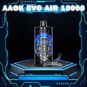 AAOK EVO AIR 13000 DISPOSABLE - VAPE SINGAPORE SG COD The AAOK EVO AIR 13000 DISPOSABLE is a Airjuatable Airflow Vape , Ready stock in vape singapore Sg Vape Cod. Available 10 Flavour line up for you choose. Get it now with SG VAPER SHOP ! Specification : Puffs: 13k Puffs Battery Capacity: 600mAh Charging Interface: Type-C Capacity:17ml Airjuatable Airflow ⚠️AAOK EVO AIR 13000 FLAVOUR LINE UP⚠️ Apple Pie Banana Vanilla Custard Candy Guava Mint Grape Apple Ice Oat Milk Pineapple Colada Pear Watermelon Root Beer Sirap Bandung Strawberry Vanilla SG VAPE COD SAME DAY DELIVERY , CASH ON DELIVERY ONLY. TAKE BULK ORDER /MORE ORDER PLS CONTACT ME : SGVAPERSHOP VIEW OUR DAILY NEWS INFORMATION VAPE : TELEGRAM CHANNEL