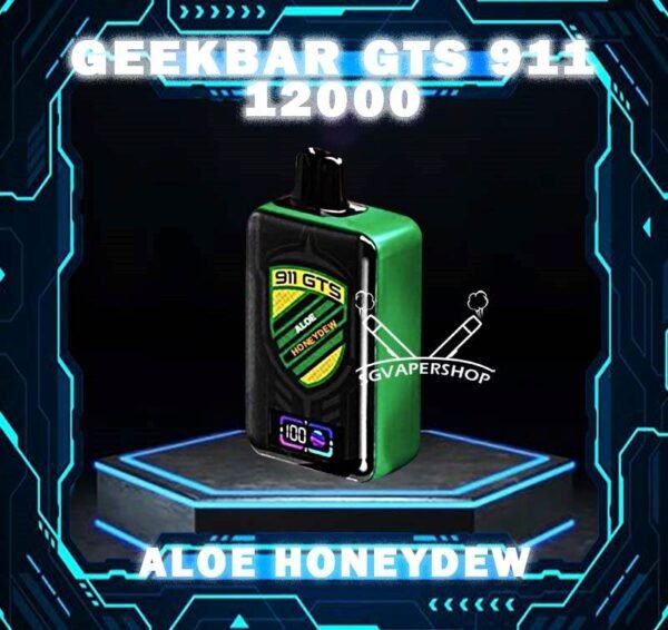 GEEKBAR GTS 911 12000 DISPOSABLE - VAPE SINGAPORE SG COD Discover the latest Geekbar Gts 911 12000 disposable vape at our SG vape Center in Singapore. We offer authentic vape products for an unparalleled vaping experience. Specifition :  Puff : 12,000 Puffs Coil : Dual Mesh coil Battery Capacity : Type-C Rechargeable Nicotine Strength : 5% Charging Time : Roughly 10 min - 15 min ⚠️GEEKBAR GTS 911 12000 FLAVOUR LINE UP⚠️ Aloe Honeydew ChocoMocha Grape Honeydew Grape Lychee Mango Berries Mango Pineapple Peanut Butter Strawberry Lime Vanilla Cream Puffs Watermelon Kiwi Guava SG VAPE COD SAME DAY DELIVERY , CASH ON DELIVERY ONLY. TAKE BULK ORDER /MORE ORDER PLS CONTACT ME : SGVAPERSHOP VIEW OUR DAILY NEWS INFORMATION VAPE : TELEGRAM CHANNEL