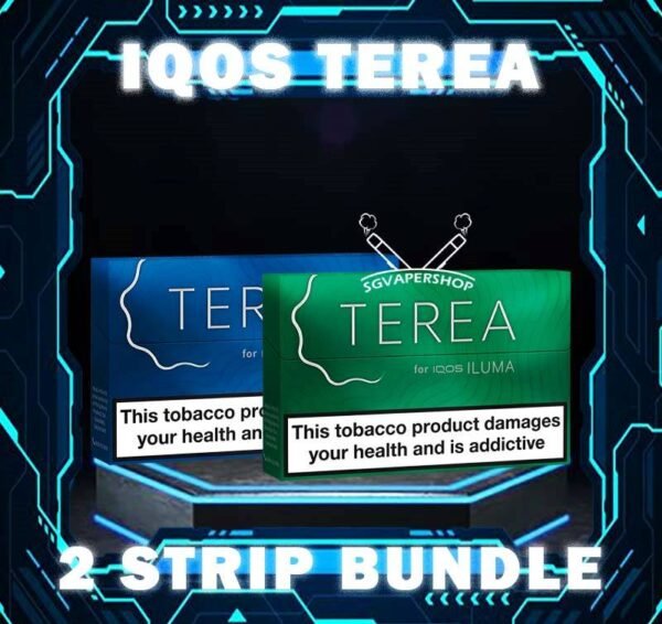 2 STRIP IQOS TEREA BUNDLE - VAPE SINGAPORE SG The 2 STRIP IQOS TEREA BUNDLE Package include : 2 x TEREA (TOTAL 20 PACK) SGD115 Per Strip & Free Delivery The Terea is only can use with IQOS ILUMA Series Kit of ILUMA PRIME , ILUMA ONE and ILUMA PRIME. 1 STRIP available 10 pack inside, Singapore SG Shop Ready Stock for Same Day Delivery. ⚠️IQOS Terea Refill List⚠️ APRICITY APRICITY flavour area a rich tobacco blend coupled with subtle ripe stone fruit nuances and woody notes complemented by velvety creamy sensations. BLACK GREEN Is a captivating tobacco blend that combines the richness of black tobacco with the invigorating essence of green mint. BLUE Deep menthol cooling combined with a mellow tobacco blend and enhanced by peppermint and creamy aroma notes. BRONZE BRONZE Regular tobacco slop 200 sticks , has a soft, rich taste with a rich tobacco flavor and a warm feeling. BRIGHT WAVE BRIGHT WAVE flavour are Bold Regular contains with a mellow, fresh fruity aroma. GREEN Sticks offer a cool and balanced draw by combining a rich tobacco base with aromatic peppermint nuances. PURPLE WAVE are tobacco blend infused with crisp ,menthol cooling sensations and indulgent dark forest fruit aroma nuances. SIENNA Balanced, woody taste experience. A well-rounded, roasted tobacco blend with woody notes and subtle tea aromas. YUGEN YUGEN flavour are delightful tobacco blend infused with ripe fruit and floral aromas coupled with a mix of fresh sensations. SG VAPE COD SAME DAY DELIVERY , CASH ON DELIVERY ONLY. TAKE BULK ORDER /MORE ORDER PLS CONTACT ME : SGVAPERSHOP VIEW OUR DAILY NEWS INFORMATION VAPE : TELEGRAM CHANNEL