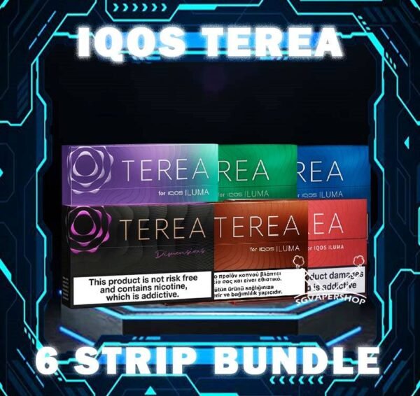 6 STRIP IQOS TEREA BUNDLE - VAPE SINGAPORE SG The 6 STRIP IQOS TEREA BUNDLE ( VAPE SINGAPORE ) Package include : 6 x TEREA (TOTAL 60 PACK) SGD105 Per Strip & Free Delivery The Terea is only can use with IQOS ILUMA Series Kit of ILUMA PRIME , ILUMA ONE and ILUMA PRIME. 1 STRIP available 10 pack inside, Singapore SG Shop Ready Stock for Same Day Delivery. ⚠️IQOS Terea Refill List⚠️ APRICITY APRICITY flavour area a rich tobacco blend coupled with subtle ripe stone fruit nuances and woody notes complemented by velvety creamy sensations. BLACK GREEN Is a captivating tobacco blend that combines the richness of black tobacco with the invigorating essence of green mint. BLUE Deep menthol cooling combined with a mellow tobacco blend and enhanced by peppermint and creamy aroma notes. BRONZE BRONZE Regular tobacco slop 200 sticks , has a soft, rich taste with a rich tobacco flavor and a warm feeling. BRIGHT WAVE BRIGHT WAVE flavour are Bold Regular contains with a mellow, fresh fruity aroma. GREEN Sticks offer a cool and balanced draw by combining a rich tobacco base with aromatic peppermint nuances. PURPLE WAVE are tobacco blend infused with crisp ,menthol cooling sensations and indulgent dark forest fruit aroma nuances. SIENNA Balanced, woody taste experience. A well-rounded, roasted tobacco blend with woody notes and subtle tea aromas. YUGEN YUGEN flavour are delightful tobacco blend infused with ripe fruit and floral aromas coupled with a mix of fresh sensations. SG VAPE COD SAME DAY DELIVERY , CASH ON DELIVERY ONLY. TAKE BULK ORDER /MORE ORDER PLS CONTACT ME : SGVAPERSHOP VIEW OUR DAILY NEWS INFORMATION VAPE : TELEGRAM CHANNEL