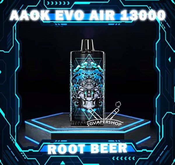 AAOK EVO AIR 13000 DISPOSABLE - VAPE SINGAPORE SG COD The AAOK EVO AIR 13000 DISPOSABLE is a Airjuatable Airflow Vape , Ready stock in vape singapore Sg Vape Cod. Available 10 Flavour line up for you choose. Get it now with SG VAPER SHOP ! Specification : Puffs: 13k Puffs Battery Capacity: 600mAh Charging Interface: Type-C Capacity:17ml Airjuatable Airflow ⚠️AAOK EVO AIR 13000 FLAVOUR LINE UP⚠️ Apple Pie Banana Vanilla Custard Candy Guava Mint Grape Apple Ice Oat Milk Pineapple Colada Pear Watermelon Root Beer Sirap Bandung Strawberry Vanilla SG VAPE COD SAME DAY DELIVERY , CASH ON DELIVERY ONLY. TAKE BULK ORDER /MORE ORDER PLS CONTACT ME : SGVAPERSHOP VIEW OUR DAILY NEWS INFORMATION VAPE : TELEGRAM CHANNEL
