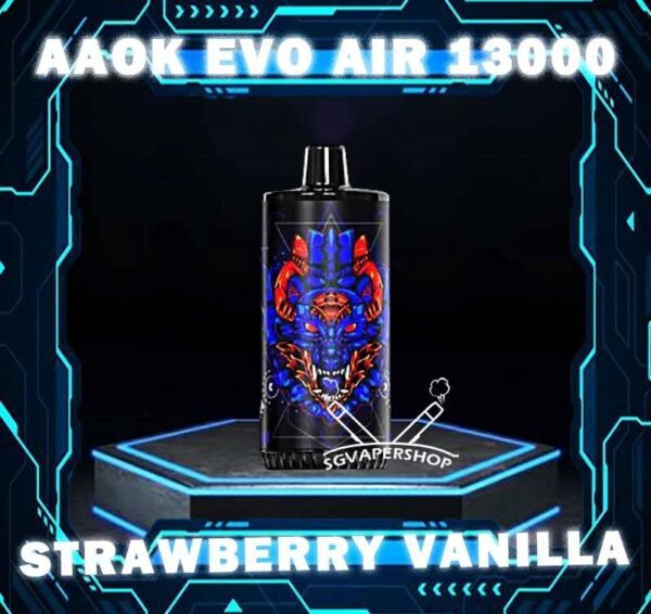AAOK EVO AIR 13000 DISPOSABLE - VAPE SINGAPORE SG COD The AAOK EVO AIR 13000 DISPOSABLE is a Airjuatable Airflow Vape , Ready stock in vape singapore Sg Vape Cod. Available 10 Flavour line up for you choose. Get it now with SG VAPER SHOP ! Specification : Puffs: 13k Puffs Battery Capacity: 600mAh Charging Interface: Type-C Capacity:17ml Airjuatable Airflow ⚠️AAOK EVO AIR 13000 FLAVOUR LINE UP⚠️ Apple Pie Banana Vanilla Custard Candy Guava Mint Grape Apple Ice Oat Milk Pineapple Colada Pear Watermelon Root Beer Sirap Bandung Strawberry Vanilla SG VAPE COD SAME DAY DELIVERY , CASH ON DELIVERY ONLY. TAKE BULK ORDER /MORE ORDER PLS CONTACT ME : SGVAPERSHOP VIEW OUR DAILY NEWS INFORMATION VAPE : TELEGRAM CHANNEL