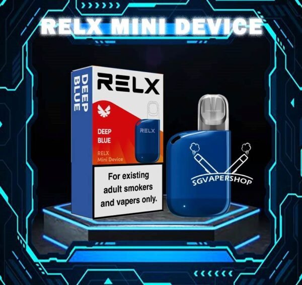 RELX MINI DEVICE ( INFINITY ) - SG VAPER SHOP Explore the enhanced vaping experience offered by RELX Mini Device. RELX'S Mini Device is a unique vaping device that offers the convenience of disposable vapes with the sustainability of a box mod. With features like a rechargeable battery, Vcot™ tech for enhanced flavor, and customization options for e-liquid pods, it stands out in the market. It is also environmentally friendly, promoting a greener future with its rechargeable design. The RELX'S Mini VAPE is compatible with Pod Pro 2, RELX Pod Pro, and RELX Pod Real. However, it is recommended to use it with the RELX Pod Real for optimal functionality. Experience better taste with Vcot™ tech and choose from a variety of flavors for a personalized vaping experience. Specifications: Battery: 440mAh Power: support to 8w Compatible Pod With: RELX Infinity Pod Relx Real Pod ⚠️RELX MINI DEVICE COLOR LINE UP⚠️ Deep Blue Bright Yellow SG VAPE COD SAME DAY DELIVERY , CASH ON DELIVERY ONLY. TAKE BULK ORDER /MORE ORDER PLS CONTACT ME : SGVAPERSHOP VIEW OUR DAILY NEWS INFORMATION VAPE : TELEGRAM CHANNEL