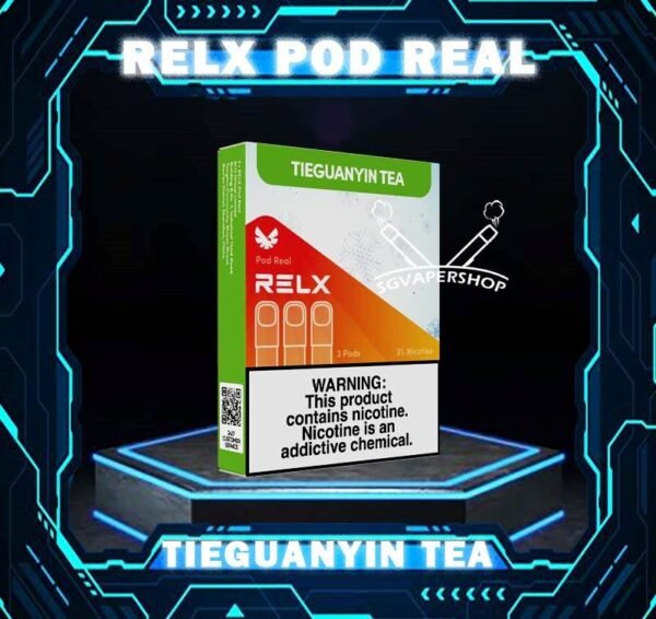 RELX POD REAL - SG VAPER SHOP SINGAPORE The RELX Pod Real comes in a package of 3 pods, offering a more cost-effective option at Vape singapore shop online. Powered by VCOT technology, the RELXPod Real delivers superior cooling and richness with a 25% increase. Each pod offers up to 1000 puffs, cumulatively offering up to 3,000 puffs in the 3-pod pack, to ensure a lasting good taste experience. Featuring a visible tank to prevent burnt taste, it also provides exclusive flavors like Chrysanthemum Tea and Sour Plum Cola. Specifications: Per pods last 10000 Puffs Vcot Tech Per box including 3pods Nicotine: 3% Compatible Device With: RELX Mini RELX Infinity RELX Infinity 2 RELX Phantom DD Cube ⚠️RELX POD REAL FLAVOUR LINE UP⚠️ TieGuanYin Tea Longjing Tea Icy Mineral Water Root Beer Sour Plum Cola Sakura Grape Chrysanthemum Tea Sea Salt Lemon Pink Guava Strawberry Burst Pineapple SG VAPE COD SAME DAY DELIVERY , CASH ON DELIVERY ONLY. TAKE BULK ORDER /MORE ORDER PLS CONTACT ME : SGVAPERSHOP VIEW OUR DAILY NEWS INFORMATION VAPE : TELEGRAM CHANNEL
