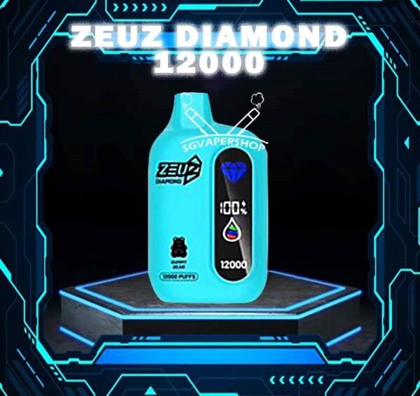 ZEUZ DIAMOND 12000 DISPOSABLE - SG VAPER SHOP SINGAPORE The Zeuz Diamond 12000 Puffs Disposable Vape Ready stock in our sg singapore store online shop for same day delivery! New production from Zeus vape Sg. Get it now with us and same day delivery! This Vape Disposable comes with 20+ Plus flavours. The top 5 best seller flavour are Tie Guan Yin,Double Mint, Sirap Bandung, Sour Bubblegum and Honeydew Melon. Zeuz 12k Puffs remain cooling level better than with as Zeuz bar 9100 / Zeuz Pen 6000 . Specifications: Nicotine : 3% 30mg Capacity 14ml Approx. 12000 Puffs Rechargeable 550mAh Battery Type C Port ⚠️ZEUZ DIAMOND 12000 FLAVOUR LINE UP⚠️ Hot Series Gummy Bear Sour Bubblegum Mixed Berry Rootbeer Watermelon Bubblegum Sirap Bandung Solero Ice Cream Grape Apple Power Bull Classic Tobacco Cold Series Grape Bubblegum Watermelon Lemon Tie Guan Yin White Grape Oolong Tea Frozen Peach Coke Strawberry Watermelon Double Mint Amazing Mango Watermelon Ice Honeydew Melon Ice Lychee Sour apple SG VAPE COD SAME DAY DELIVERY , CASH ON DELIVERY ONLY. TAKE BULK ORDER /MORE ORDER PLS CONTACT ME : SGVAPERSHOP VIEW OUR DAILY NEWS INFORMATION VAPE : TELEGRAM CHANNEL