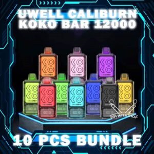 10PCS x CALIBURN KOKO BAR 12000 DISPOSABLE - SG VAPER SHOP SINGAPORE 10PCS x CALIBURN KOKO BAR 12000 DISPOSABLE Package Include: Choose 10Pcs x Caliburn Koko 12k Puffs Disposable Pod Free Gift x1 Free Delivery Charge! The Uwell Caliburn Koko Bar 12000 Puffs Vape Ready stock at Singapore sg shop on sale for same day delivery. The Caliburn BAR 12k puffs is a revolutionary disposable vape that has taken the vaping industry by storm. This powerful and feature-rich device boasts an impressive array of specifications and capabilities, making it an attractive choice for both novice and experienced vapers alike. In this in-depth review, we’ll explore the various aspects of the Caliburn BAR S12000, providing you with all the information you need to make an informed decision about whether this disposable vape is the right fit for your vaping needs. Specifications: Battery Capacity: 800 mAh E-Liquid Capacity: 20 mL Nicotine Strength: 5% (50 mg/mL) Power Modes: Boost Mode (22W) and Regular Mode (16W) Coil: Dual 1.2-ohm coil (UWELL’s patented Flagship Dual Coil atomization system) Puff Count: Up to 12,000 puffs Charging: USB Type-C charging port Airflow: Adjustable airflow control Display: Smart LED screen with multiple animations ⚠️UWELL CALIBURN KOKO BAR 12000 FLAVOUR LINE UP⚠️ Watermelon Watermelon Pineapple Strawberry Vanilla Custard Tobacco Triple Melon Mango Mango Pudding Oat Flakes Plum Guava Lime Lychee Apple Snow Pear SG VAPE COD SAME DAY DELIVERY , CASH ON DELIVERY ONLY. TAKE BULK ORDER /MORE ORDER PLS CONTACT ME : SGVAPERSHOP VIEW OUR DAILY NEWS INFORMATION VAPE : TELEGRAM CHANNEL