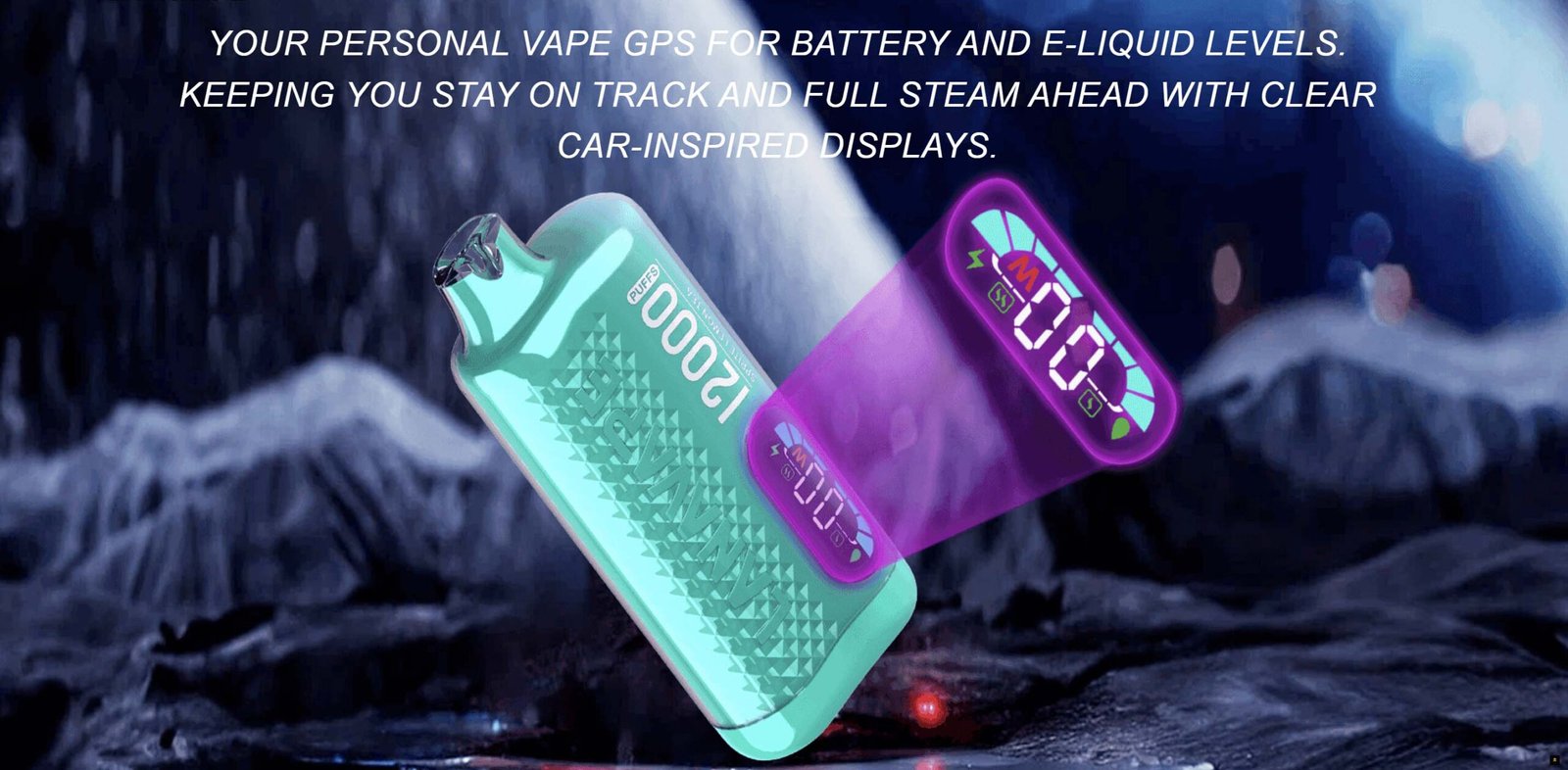 LANA FIZZ 12000 PUFFS It's a Big & Luxe Puffs: Endless Pleasure! Adjustable Power, Battery Indicator and E-liquid Indicator. Compact, Potent and Effortlessly convenient. With 12,000 Puffs on deck, Your satisfaction is assured. DASHBOARD INDICATOR LEADS THE WAY Your Personal vape GPS for battery and E-liquid levels. Keeping you stay on track and full steam ahead with clear car-inspired displays. POWER UP YOUR VAPE WITH YOUR PREFERENCES 3 Presses to Control over your vaping Journey adjustable Power. From 13W to 16W. Find your sweet spot and enjoy the perfect hie every time. ALWAYS ON THE GO Armed with a 550mAh Battery and rapid-changing USB-C Technology, Just grab and go for your parties! LANA-EXCLUSIVE MESH COIL With LANAVAPE'S Exclusive mesh coil Technology. Flavour Enhancement reaches newmeights, Guaranteeing a consistent smooth and satisfying vaping experience while. Eliminating burnt taste. QUIET LUXURY Crafted with a timeless color palette and adorned with diamond patterns, Lana Fizz Features a crystal-clear plastic surface that exudes elegance and style. 12 SURPRISES AWAIT Stay your day with a burst of Colombian coffee flavour, Then savor the refreshing layers of our multilayered blends to keep you feeling layers of our multilayered.