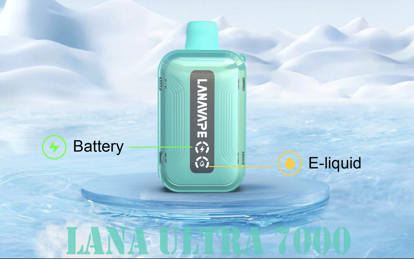 LANA ULTRA 7000 PUFFS Exquisite body and colorful combination. Convenient to carry, allowing 7you to enjoy a beautiful life. Nicotine contain 3% and battery 550mAh, is a airflow adjustment vape , E-liquid 13ML and Rechargeable Type-C design LED Screen. SOFT & SECURE Our mouthpiece, a cozy haven for your vaping pleasure. Crafted from top-notch, food-grade materials, it's the touch of softness your vape deserves. Because safety and comfort should always go hand in hand. OWN YOUR AIRFLOW Take control with our vape's customizable airflow feature. It's your power to tailor the experience, no need for complicated tech speak. Keep it breezy, keep it easy. STYLISH EXTERIOR DESIGN Lana Ultra takes it up a notch with a crustal clear shell,adding a touch of freshness. The gear-like texture and chic colors make it a style standout. ULTRA FLAVOUR 12+PLUS Each one is wild surprise, a burst of excitement for your taste buds. Vaping just got a whole lot more thrilling-buckle up!