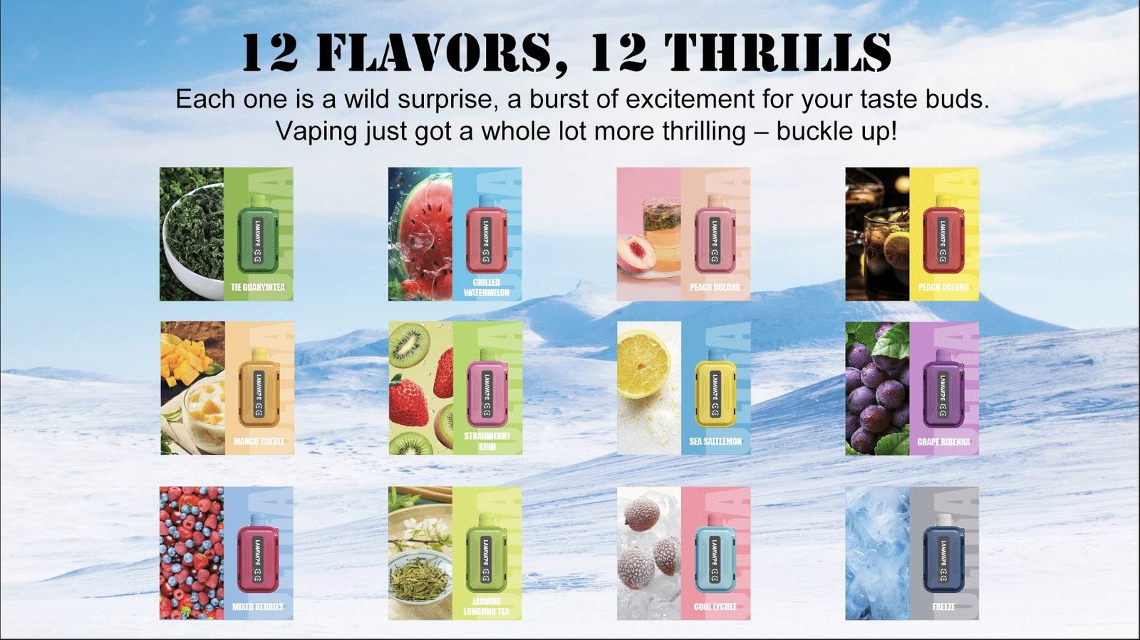 LANA ULTRA 7000 PUFFS Exquisite body and colorful combination. Convenient to carry, allowing 7you to enjoy a beautiful life. Nicotine contain 3% and battery 550mAh, is a airflow adjustment vape , E-liquid 13ML and Rechargeable Type-C design LED Screen. SOFT & SECURE Our mouthpiece, a cozy haven for your vaping pleasure. Crafted from top-notch, food-grade materials, it's the touch of softness your vape deserves. Because safety and comfort should always go hand in hand. OWN YOUR AIRFLOW Take control with our vape's customizable airflow feature. It's your power to tailor the experience, no need for complicated tech speak. Keep it breezy, keep it easy. STYLISH EXTERIOR DESIGN Lana Ultra takes it up a notch with a crustal clear shell,adding a touch of freshness. The gear-like texture and chic colors make it a style standout. ULTRA FLAVOUR 12+PLUS Each one is wild surprise, a burst of excitement for your taste buds. Vaping just got a whole lot more thrilling-buckle up!