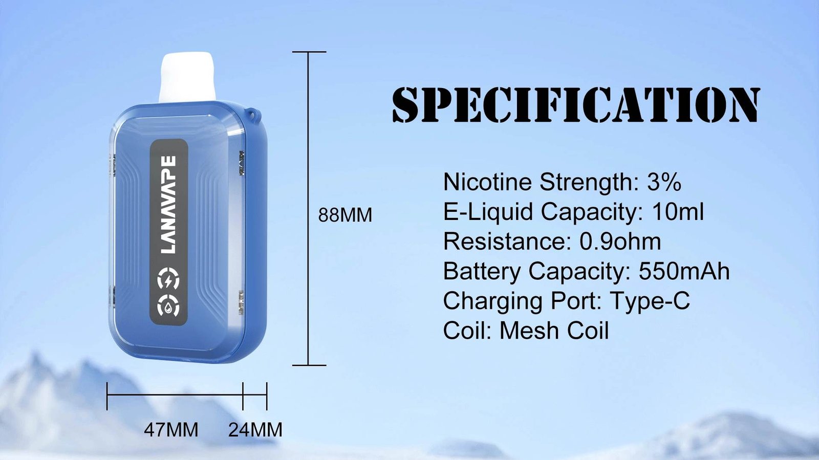 LANA ULTRA 7000 PUFFS Exquisite body and colorful combination. Convenient to carry, allowing 7you to enjoy a beautiful life. Nicotine contain 3% and battery 550mAh, is a airflow adjustment vape , E-liquid 13ML and Rechargeable Type-C design LED Screen. SOFT & SECURE Our mouthpiece, a cozy haven for your vaping pleasure. Crafted from top-notch, food-grade materials, it's the touch of softness your vape deserves. Because safety and comfort should always go hand in hand. OWN YOUR AIRFLOW Take control with our vape's customizable airflow feature. It's your power to tailor the experience, no need for complicated tech speak. Keep it breezy, keep it easy. STYLISH EXTERIOR DESIGN Lana Ultra takes it up a notch with a crustal clear shell,adding a touch of freshness. The gear-like texture and chic colors make it a style standout. ULTRA FLAVOUR 12+PLUS Each one is wild surprise, a burst of excitement for your taste buds. Vaping just got a whole lot more thrilling-buckle up!