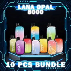 10PCS LANA OPAL 8000 DISPOSABLE BUNDLE - SG VAPER SHOP SINGAPORE The 10PCS LANA OPAL 8000 DISPOSABLE BUNDLE Package include : 10 Pcs x LANA OPAL 8K PUFFS Free Extra 1 X Disposable Free Delivery The Lana Opal 8000 puffs disposable ready stock in Singapore sg vape cod ,The Vape with a chic pebble-like display, the device not only nails the aesthetics but also offers a comforting grip. Style and texture, we've got you covered. Lana Opal 8k is a good mesh coils are the secret sauce to intense, unforgettable taste. Take your ticket to the taste revolution! The prominent LED screen keeps you in the know at a glance. Take charge if your vaping experience by staying informed and in control of every puff. Explore a world LANA OPAL 8K of 17 beautiful blended options. Why settle for one flavor when you can savor them all? ⚠️LANA OPAL 8000 FLAVOUR LINE UP⚠️ Cola Crysanthemum Tea Cantaloupe Double Mango Grape Bubblegum Grape Honey Lemon Soda Juicy Passion Fruit Peach Oolong Rootbeer Magic Cola Sea Salt Lemon Solaro Lime Superme Sprite Strawberry Watermelon Tie Guan Yin Watermelon Lychee Wonder Taro SG VAPE COD SAME DAY DELIVERY , CASH ON DELIVERY ONLY. TAKE BULK ORDER /MORE ORDER PLS CONTACT ME : SGVAPERSHOP VIEW OUR DAILY NEWS INFORMATION VAPE : TELEGRAM CHANNEL