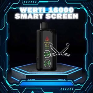 WERTI 16000 SMART SCREEN DISPOSABLE - SG VAPER SHOP SINGAPORE The Werti 16000 puffs Smart Screen disposable vape ready stock in our sg singapore store online shop for same day delivery. Introducing the Werti 16k Puffs, the ultimate disposable vapedevice designed to deliver ab extanded and satisfying vaping experience. Crafted for those who seej convenience without compromising on quality,Werti 16k Puffs offers an impressive range of features that cater to both beginners and seasoned vapers alike. Specifications : Approx. 16000 Puffs 1.2ohm Mesh Coil Rechargeable Battery Smart Screen Charging Port: Type-C ⚠️WERTI 16000 SMART SCREEN FLAVOUR LINE UP⚠️ Double Mango Honeydew Popcorn Caramel Solero Ice Cream Sour Bubblegum Strawberry Blackcurrant Strawberry Mango Taro Ice Cream Triple Mint Watermelon Mint Bubblegum SG VAPE COD SAME DAY DELIVERY , CASH ON DELIVERY ONLY. TAKE BULK ORDER /MORE ORDER PLS CONTACT ME : SGVAPERSHOP VIEW OUR DAILY NEWS INFORMATION VAPE : TELEGRAM CHANNEL