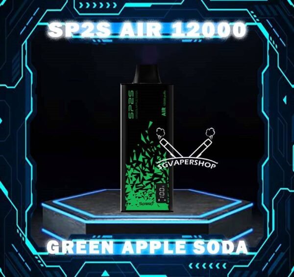 SP2S AIR 12000 DISPOSABLE - SG VAPER SHOP SINGAPORE Discover the SP2S Air 12000 Puff, a popular product available at SG VAPER SHOP in Singapore. Find out more about this high-quality vape product and how it can enhance your vaping experience. The SP2s Air 12k is a rechargeable disposable vape device offering up to 12,000 puffs. It is powered by a 600mAh battery and features Type-C fast charging for convenient and quick recharges. This device is known for its sleek design and user-friendly features, catering to vapers who need a long-lasting and hassle-free vaping experience. Available in various flavors, it is highly regarded in Singapore for its reliability and quality. Specification : Approx. 12000 Puffs Capacity 8ml Super Slim Design Mesh Coil Rechargeable Battery 600mAh Charging Port: Type-C ⚠️SP2S AIR 12000 FLAVOUR LINE UP⚠️ Apctic Mint Green Apple Soda Himalaya Jasmine Himalaya Mineral Himalaya Tie Guan Yin Icy Melon Kiwi Passion Guava Lychee Breeze Passion Lemonade Peach Green Tea Plum Guava SG VAPE COD SAME DAY DELIVERY , CASH ON DELIVERY ONLY. TAKE BULK ORDER /MORE ORDER PLS CONTACT ME : SGVAPERSHOP VIEW OUR DAILY NEWS INFORMATION VAPE : TELEGRAM CHANNEL